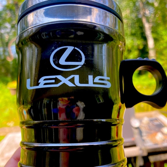 LEXUS Mug Stainless Steel Insulated Travel Mug 5” x 3” - Picture 6 of 8